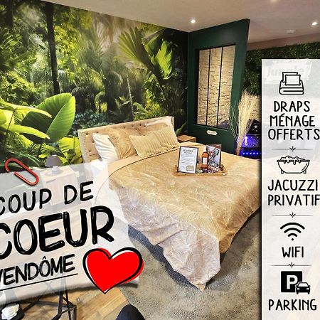Appartement Chambre Cosy - Jacuzzi - Little Room Vendôme Extérieur photo